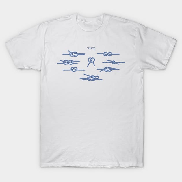 Main Nautical Knots T-Shirt by jjmpubli